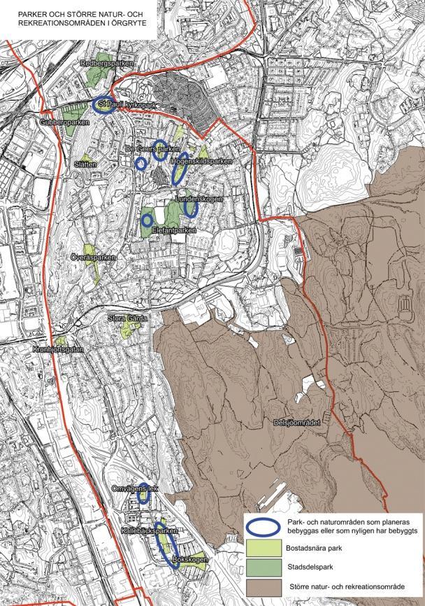Lunden 45:4 Lundens vattentorn har en omsorgsfullt utformad exteriör och utgör ett viktigt landmärke i stadsbilden. Området ingår inte av planområdet.