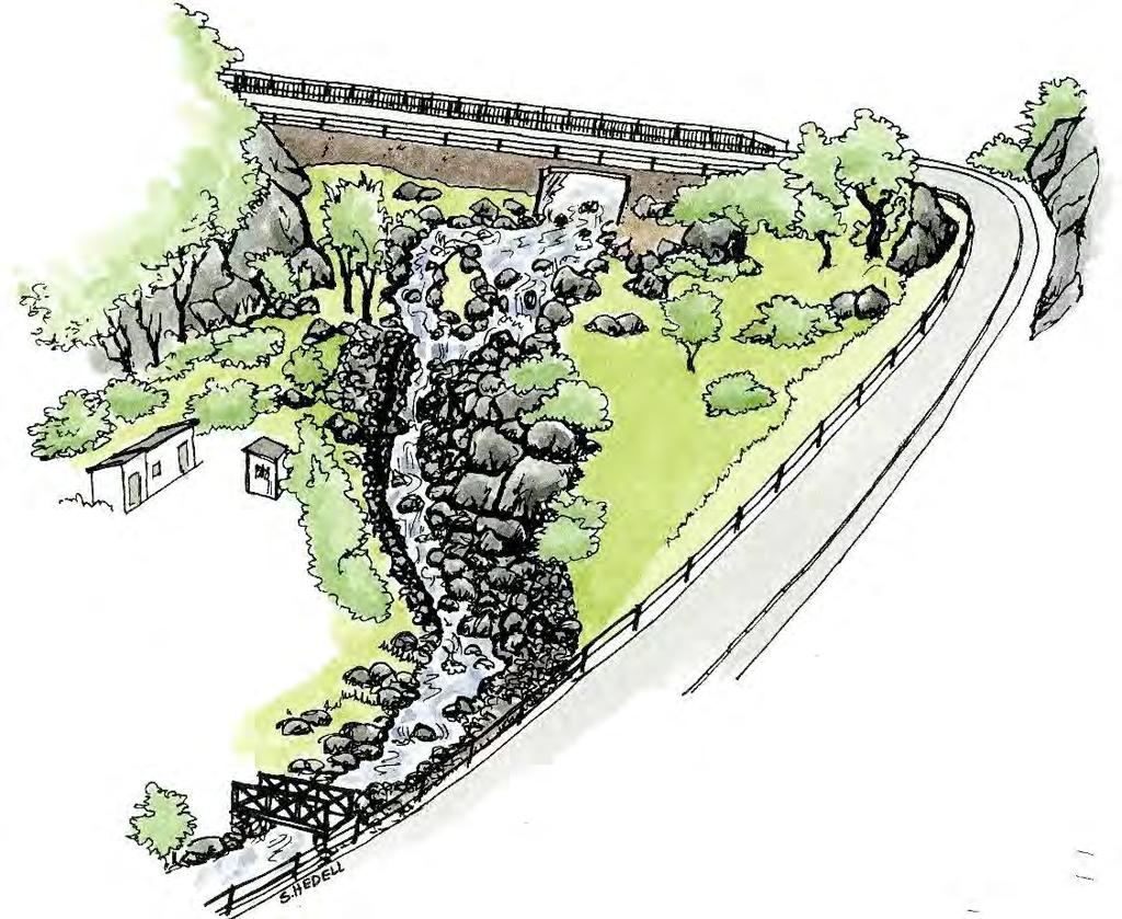 49 (60) Figur 38. Illustration över en utrivning av Fatbursdammen. Norconsult 2017.