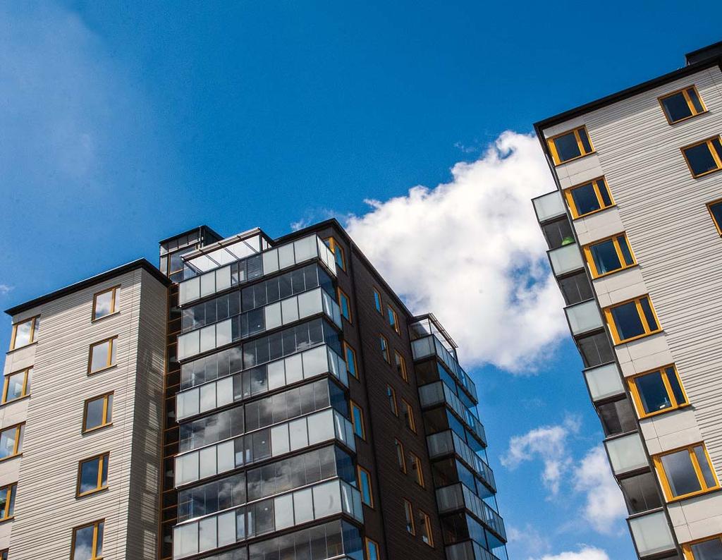 För att minska boendesegregationen ska en blandad bebyggelse med en variation av upplåtelseformer eftersträvas.