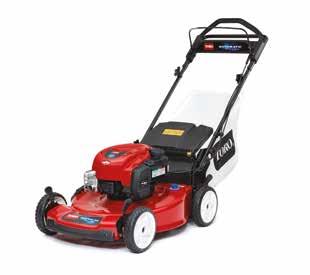 Artikelnummer 20955 55 cm 3 i 1 (Recycler on Demand, uppsamling och sidoutkast), Effekt Briggs & Stratton 675 EXI, 163 cc Automatic Drive Hastighet 0-6,4 km/h 4-punktsinställning, 25-102 mm 74 liter,