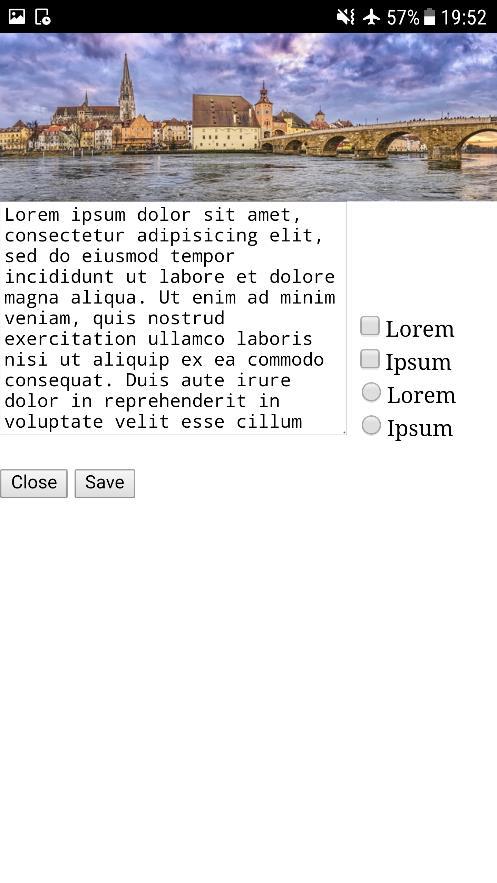 Figur 6. Static View-vyn för nativapplikation, hybridapplikation och webbapplikation. 2.3.