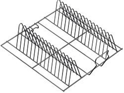 489454 Fällbara tallriksstöd