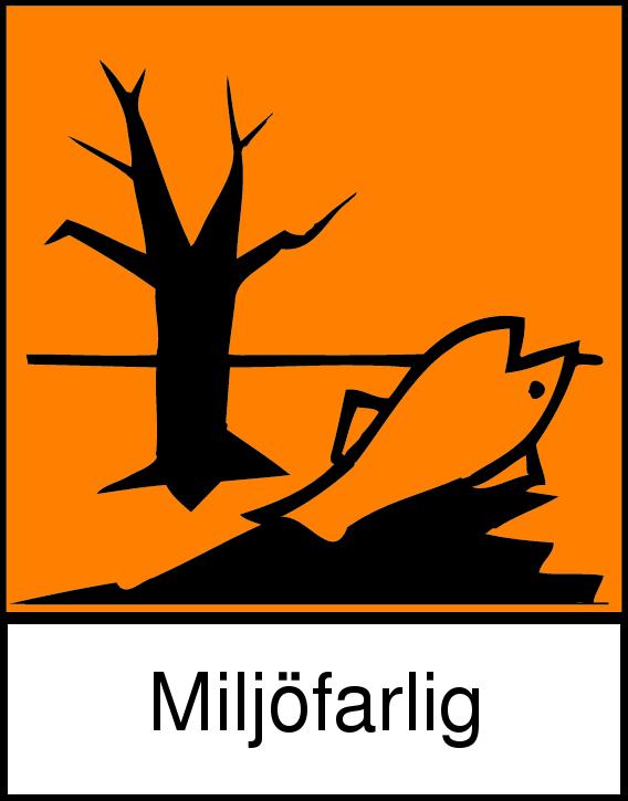 1-5 %, C9-11 Alkoholetoxilat (4EO): 1-5 %, 1-Etyl-2-pyrrolidon: 30-40 % R-fraser R10 Brandfarligt. R34 Frätande. R37 Irriterar andningsorganen. R65 Farligt: kan ge lungskador vid förtäring.