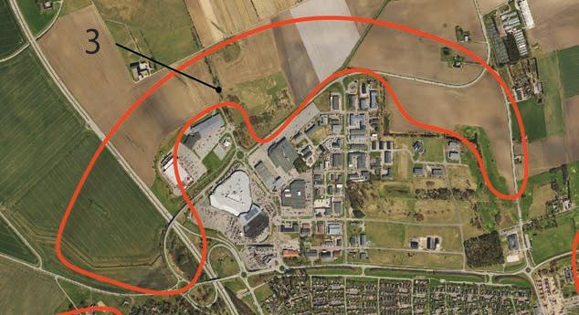 Ekosystemtjänster i Kävlinge kommun 3. Jordbruksmarken kring Center syd Ett för Skåne typiskt jordbrukslandskap, mestadels bestående av odlingsmark.