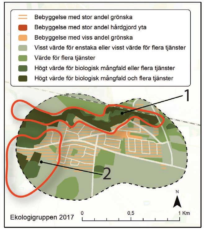 Ekosystemtjänster i Kävlinge kommun Dösjebro Dösjebro ligger i norra delen av kommunen i angränsning till Landskronas kommun.
