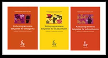 nariet med en genomgång av hur kulturprogramsverksamheten ser ut i Uppsala län och därefter fick deltagarna möta en av forskarna bakom utvärderingarna, Sara Tannå, kultursociolog från Umeå.