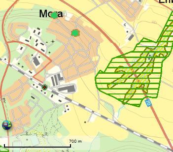 stationsområdet. Inom själva stationsområdet intill spåren är marken sandig-grusig med inblandning av makadam med påtagliga naturvärden som identifierats vid tidigare inventering.