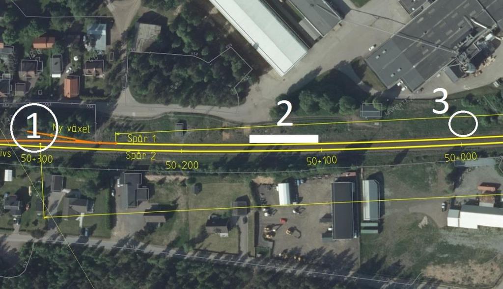 Byggnaden ligger direkt utanför Trafikverkets skyddsstaket och kommer inte att påverka spårutformningen.