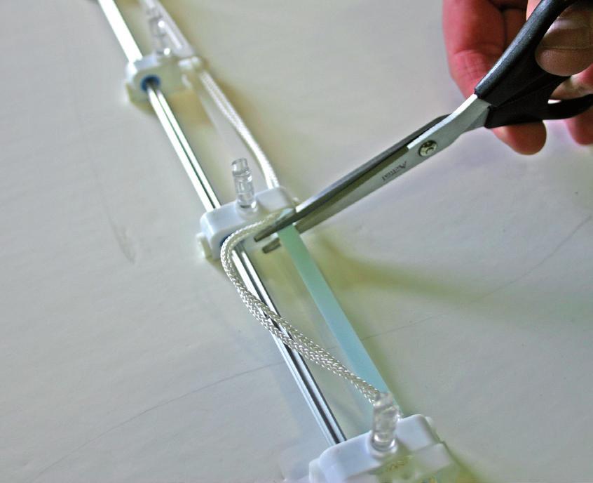 DRAG BORT LINAN UR GAVEL-