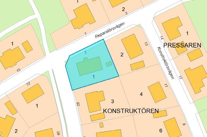 Avvikelsen kan anses som liten och förenlig med detaljplanens syfte.