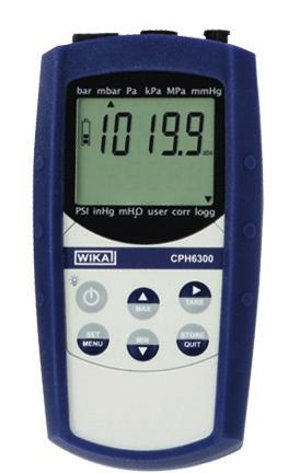 nr 63000000 Handinstrument CPH 6300-S2 med dubbla ingångar för tyckgivare.