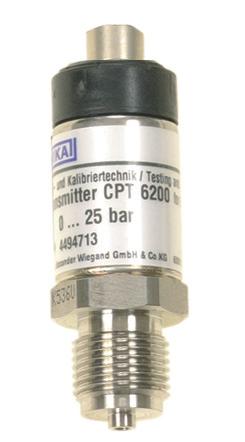 Artikelnummer tryckgivare CPT 6200 Relativ tryck från 0,1 bar till max 1000 bar Tryckområde CPT 6200 0-0,1 bar 62001536 0-0,16 bar 62001527 0-0,25 bar 62001528 0-0,4 bar 62001529 0-0,6 bar 62001501