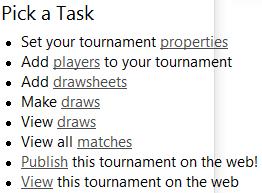 20 I Program Tournament Planner stödjer inte direktutskrift av program som pdf. Du kan dock ta fram ett program i Excel. Excel kräver dock en del handpåläggning som kan ta rätt mycket tid.