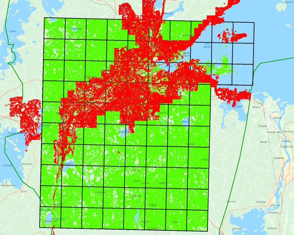 Nivåkurvor från NNH NNH gör det möjligt att generera nya kontinuerliga nivåkurvor av mycket god kvalité över en stor del av kommunen med en knapptryckning.
