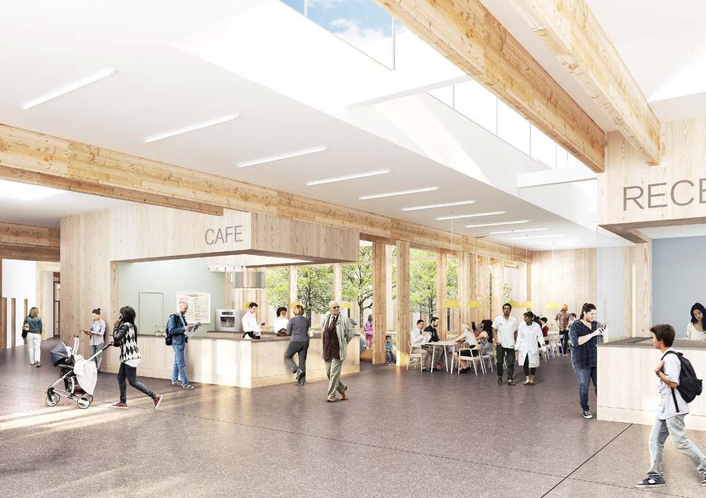 THE PSYCHIATRY QUARTER SÖDRA ÄLVSBORGS HOSPITAL (SÄS) "THE AIM IS TO CREATE A COHERENT AND WELCOM- ING QUARTER FOR PSY- CHIATRIC