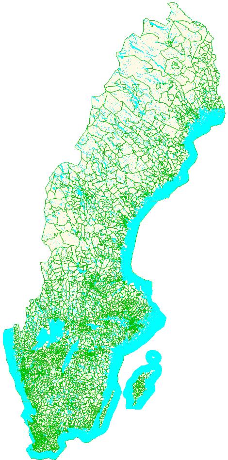 UPPDRAGSNAMN Utvecklingsplan för Sampers - omskattning FÖRFATTARE Peter Almström UPPDRAGSNUMMER DATUM 10191290 2017-10-31 PM AREA PER TRAFIKZON Arean för varje trafikzon har beräknats, både enligt
