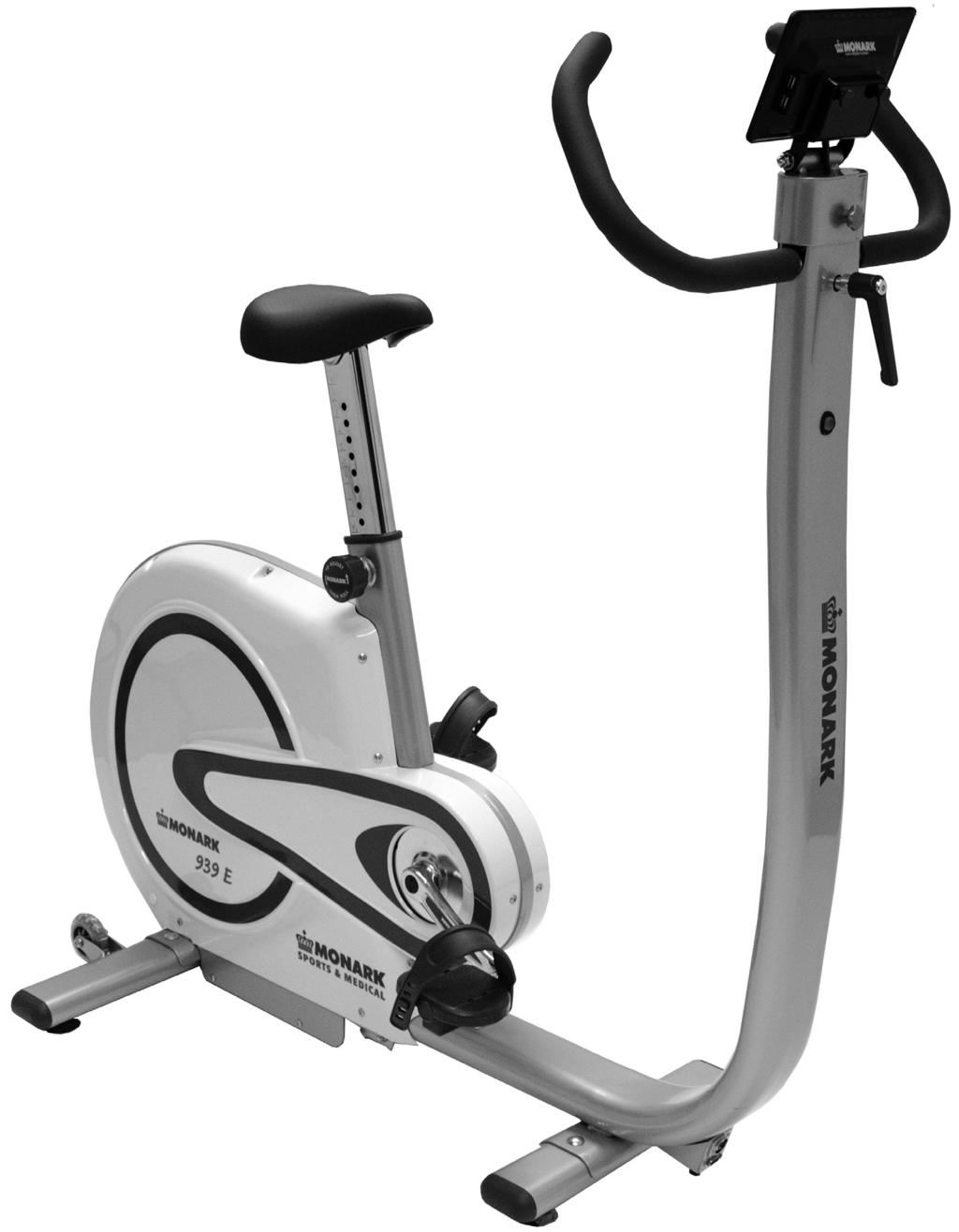 Vi gratulerar till din nya ergometercykel! 939 novo är framtagen för att på ett enkelt sätt ansluta EKG och genomföra arbetsprov och liknande tester.