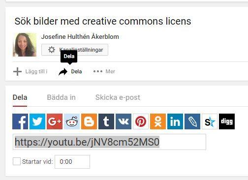 Film Det är enkelt att bädda in film direkt i ditt inlägg. Du kan bädda in en youtube-film direkt i brödtexten genom att klistra in länken där du vill att filmen ska visas.