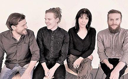 30 (ingår i abonnemang) Foto: Magnus Selander Foto: Jazz Art Sweden Rigmor Gustafsson Quartet jazz med guldkant Rigmor Gustafsson är unik på den svenska