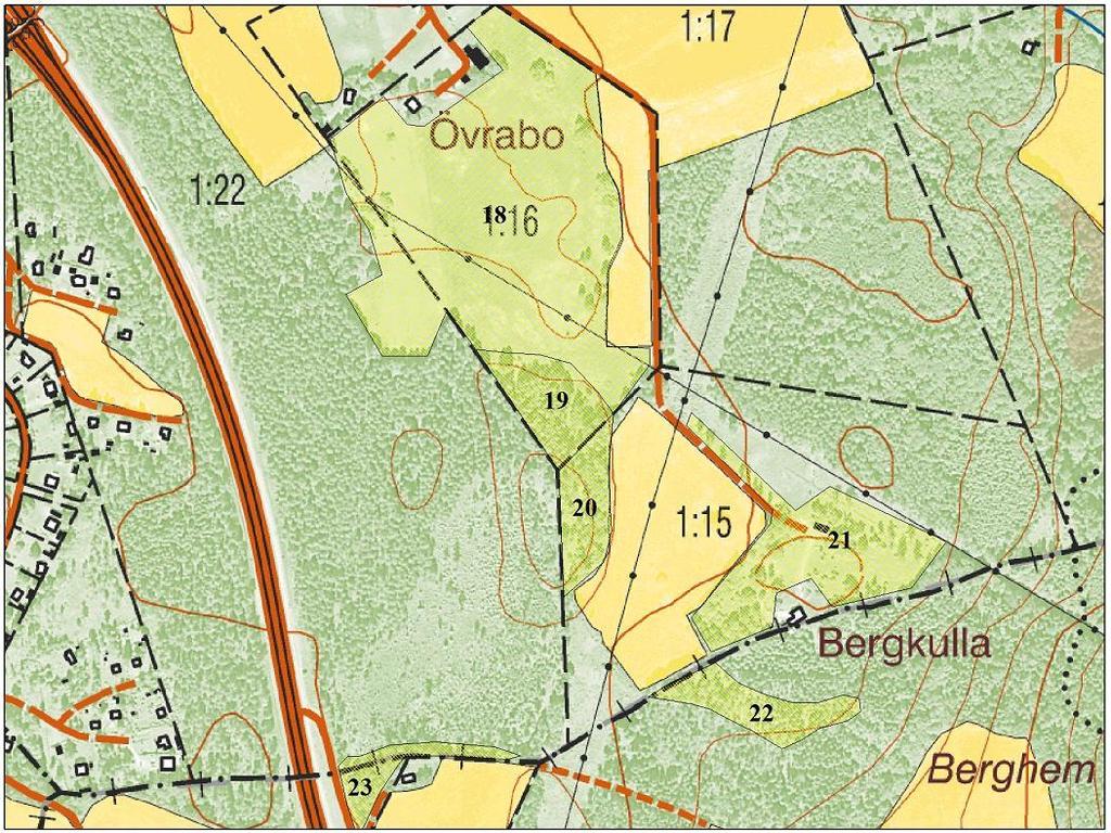 27 Karta 6: Detaljkarta område 18 23.
