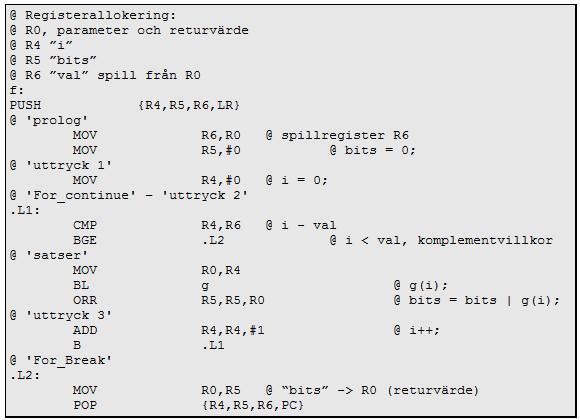 Assemblerprogrammering.