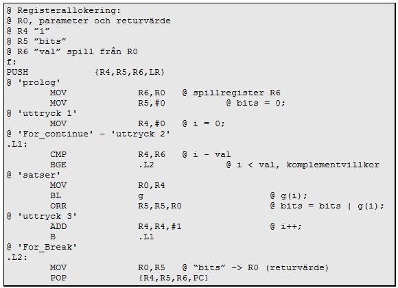 Assemblerprogrammering.