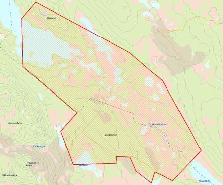 Länsstyrelsens bedömning Dainan har mycket höga naturvärden knutna till områdets storlek, variation och relativa orördhet.