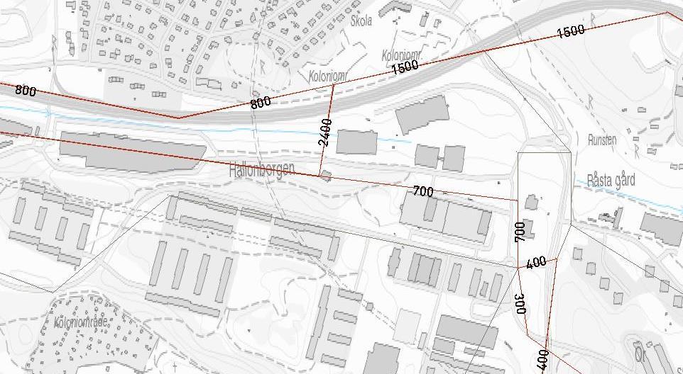 Flödet som passerar den tillkommande gatan mellan Östra Madenvägen och Enköpingsvägen UA1 Figur 22.