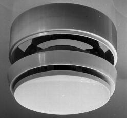 RENGÖRING Ventilerna rengöres med vanliga tvätt/rengöringsmedel. MATERIAL: Ø 160 och Ø 200 mm - karbamid (bakelit).