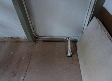 Panncentralen fick funktion av förstuga och förråd. Därefter har elsystemet förnyats ytterligare en gång, 1975 1976, då även nya armaturer tillkom.