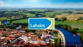 slutbild med budskap. www.laholm.se Vi använder ibland film för att berätta om vår verksamhet eller marknadsföra oss.