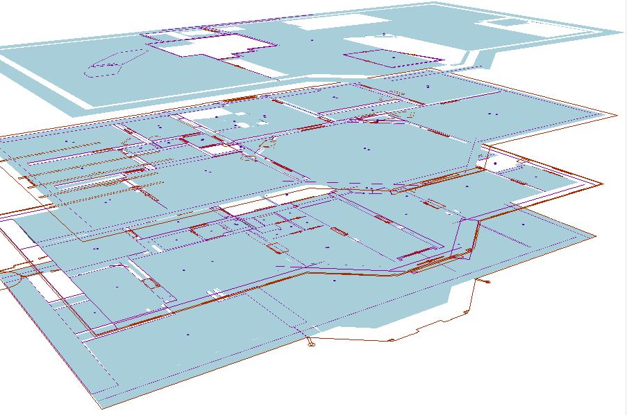 Resultat (IV) Nätverksanalys i 3D Våningsplan saknar viktiga delar