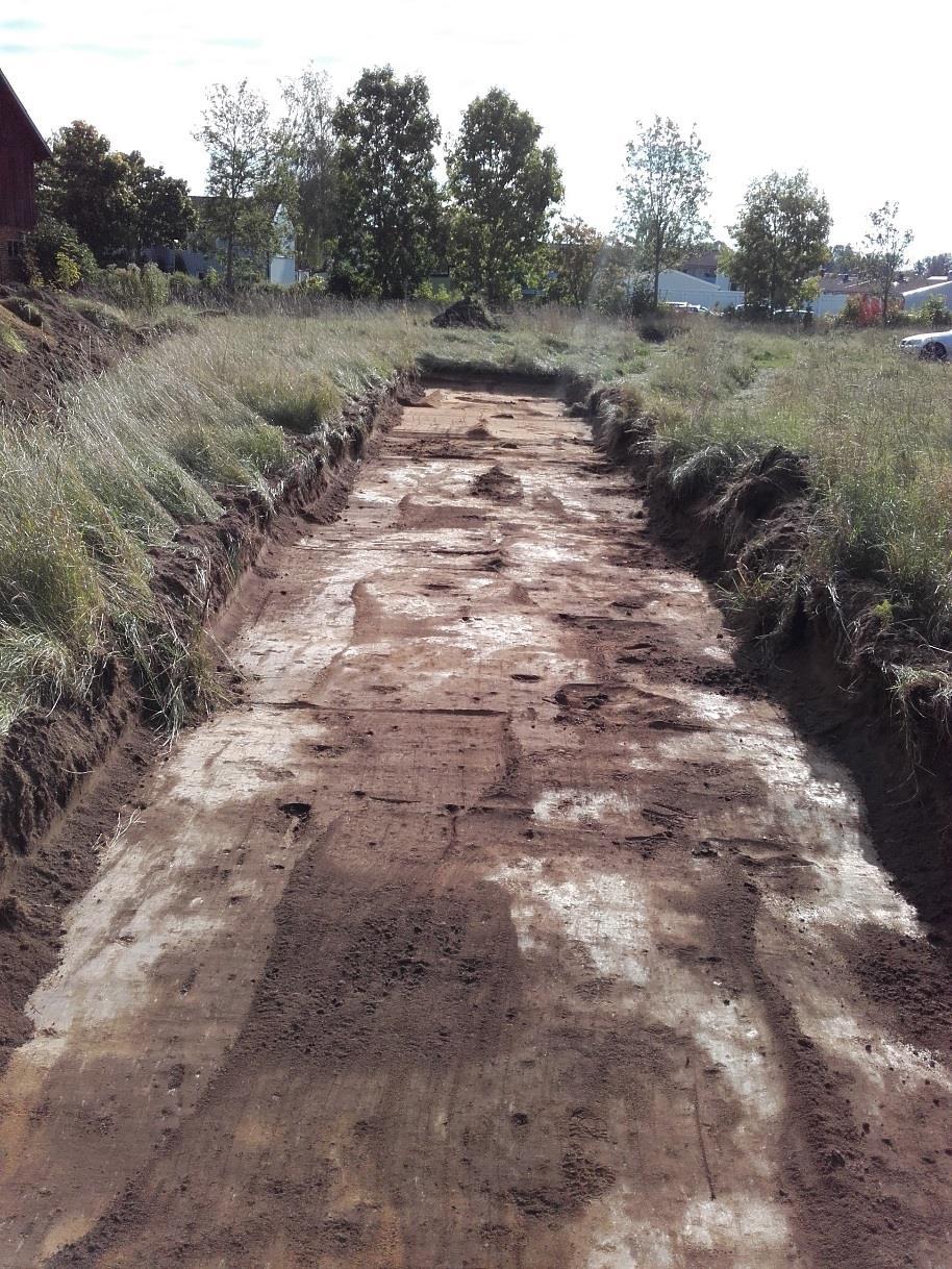 Fig. 3. Schakt 4, från nordväst.