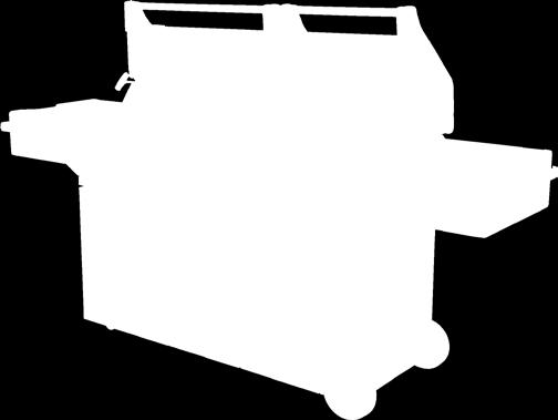 Sidobrännare: Ø25 cm. Grillgaller: WAVE rostfritt, 9,5 mm. Mått: 239 cm (bredd), 65 cm (djup), 131 cm (höjd). Vikt: 205 kg.