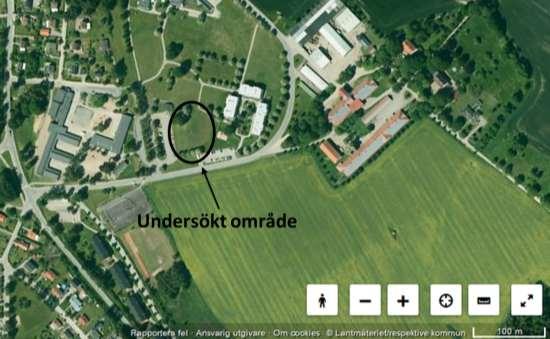 Kartbild från Eniros karttjänst,