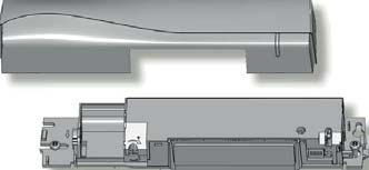 .0 XBFA DETEKTORER FÖR SÄKER ÖPPNING Utilizzare questa configurazione per proteggere lo spazio di movimentazione in apertura tramite rilevatori di sicurezza.