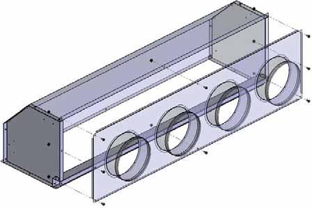 TC+M5x12 UNl7687 x8 Mutter M5 med låsbricka DIN4161