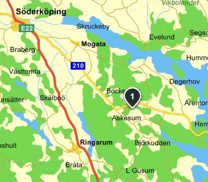 Karta: Nartorp, Östergötland Dokument Titel Databaskod
