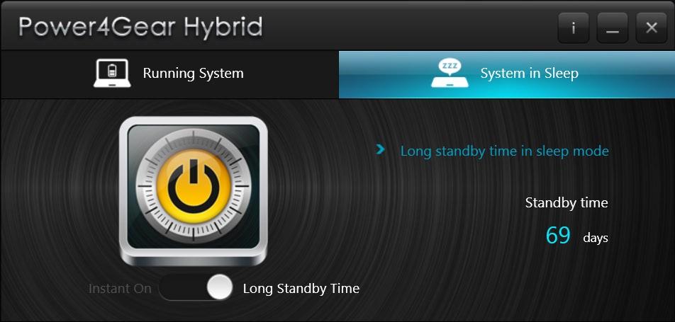 Long Standby Time (Långt vänteläge) Detta läge ger dig möjlighet att utöka batteriets livslängd på din bärbara dator.