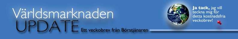 v.40 Innehåll 1 Översikt 2 Marknadskommentar 3 OMXS30, S&P 500 4 Råolja, Koppar 5 Guld, Silver 6