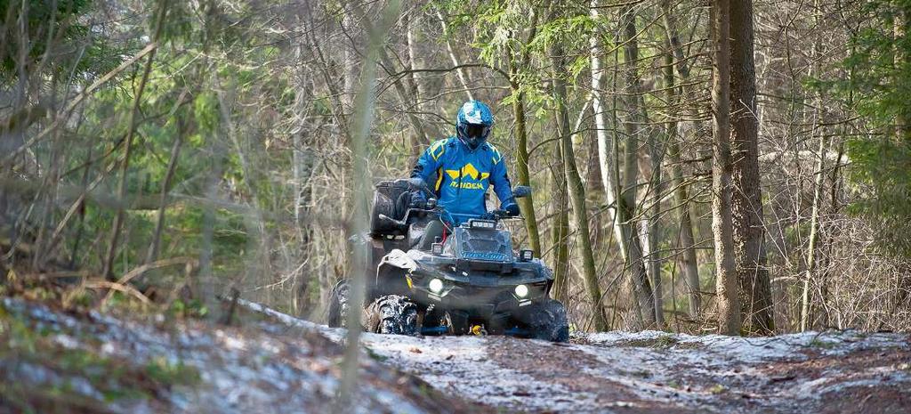 Reglaget för hjuldriften känner vi igen från