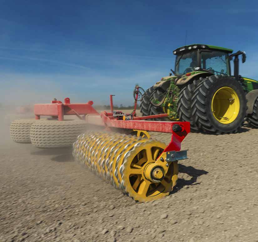 Rexius 650-1230 HD Rexius 650-1230 är en tung och rejäl vält som finns i sex olika modeller från 5,0 till 12,3 meter arbetsbredd.