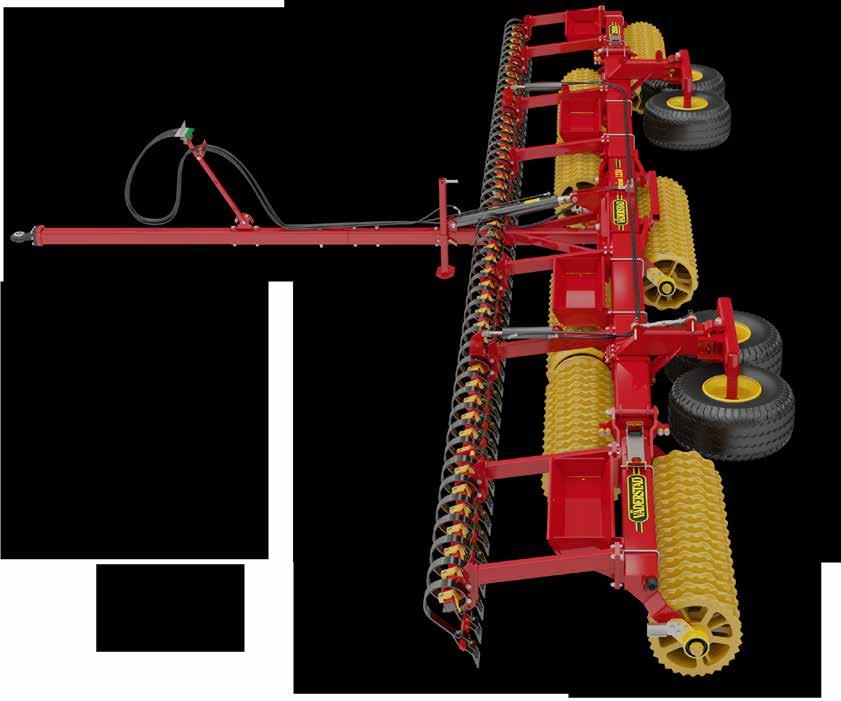Rexius 1230 HD Nu tyngre 7700 kg, utrustad med