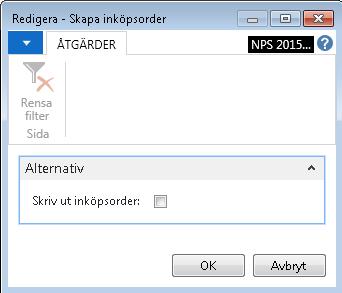 orderförslagsraden och därmed bearbeta det ytterligare. Om du inte vill acceptera det kan du redigera det manuellt eller radera raden.