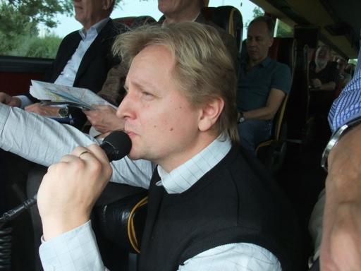 Dags att återvända till bussen för att fortsätta till Ostende.