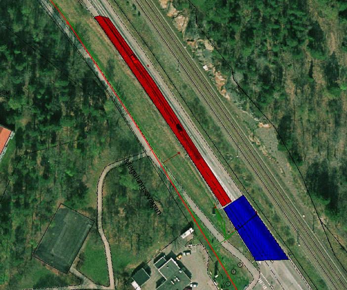 2 Utvärdering av VEKLIP 2,6 m Asfalt Brädd,9 m Gräsmatta på rulle Växtbädd Samkross -8 Singel 8-16 Ledningsbädd -8 3 lager: Dränrör Geotextil Kl.