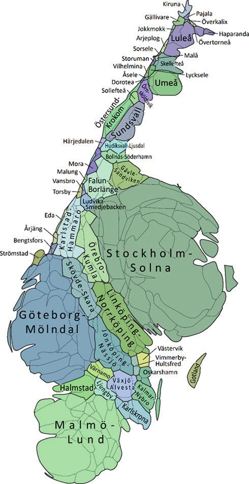 Urbanisering och regionförstoring