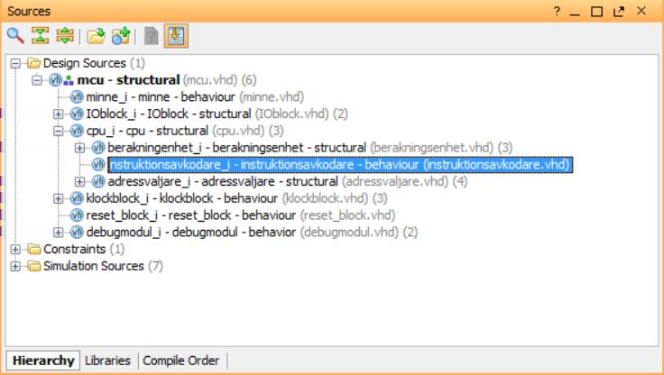 14 Lab 5: MCU Uppgift 5.2.