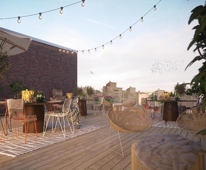 Fysisk byggstart förväntas kunna ske under inledningen av 2019 och inflyttning förväntas kunna påbörjas under senare delen av 2021. Projektet drivs i egen regi.