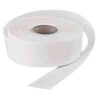 PLASTER OCH MATERIAL Kardborrband komfort mjukt, elastiskt Den mjuka delen av elastiskt kardborrband i extra kraftig kvalitet. Bandet har mjuka kanter för att undvika skav.